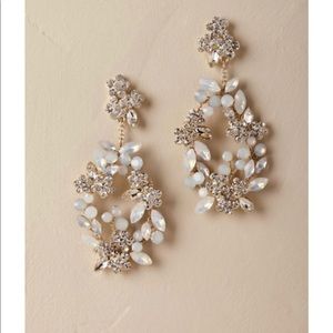 BHLDN Anthropologie Kora chandelier earrings